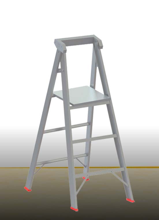 Platform Aluminum Ladder Supplier in Dubai